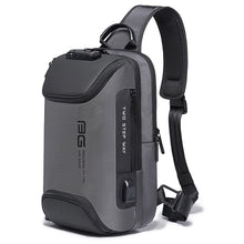 Load image into Gallery viewer, BANGE Men Security USB Chest Bag Portable Outdoor Shoulder Bag, Shoulder Bag, Outdoor Shoulder Bag