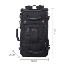 Load image into Gallery viewer, KAKA Large Capacity Backpack Men Travel Bag Leisure Student Waterproof Shoulders Bag with Lock