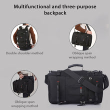 Load image into Gallery viewer, KAKA Large Capacity Backpack Men Travel Bag Leisure Student Waterproof Shoulders Bag with Lock