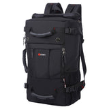 KAKA Large Capacity Backpack Men Travel Bag Leisure Student Waterproof Shoulders Bag with Lock