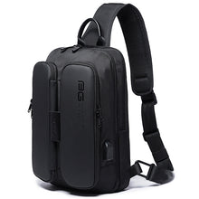 Load image into Gallery viewer, BANGE Fashion Casual Shoulder Bag Outdoor USB Chest Bag, USB Chest Bag