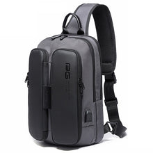 Load image into Gallery viewer, BANGE Fashion Casual Shoulder Bag Outdoor USB Chest Bag, USB Chest Bag