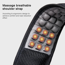 Load image into Gallery viewer, BANGE Waterproof Travel Men Backpack Rechargeable Large Capacity Shoulders Bag with Earplug Hole