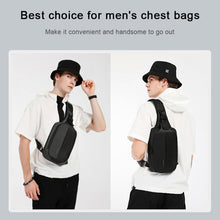 Load image into Gallery viewer, BANGE Men Fashion Men Chest Bag Outdoor Leisure Messenger Bag Waterproof Shoulder Bag