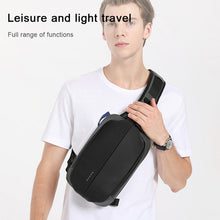 Load image into Gallery viewer, BANGE Men Fashion Men Chest Bag Outdoor Leisure Messenger Bag Waterproof Shoulder Bag