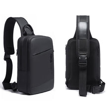 Load image into Gallery viewer, BANGE Fashion Outdoor Sports USB Leisure Shoulder Bag Men Chest Bag