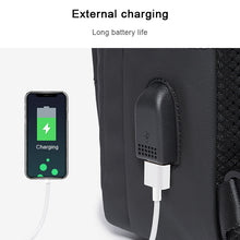 Load image into Gallery viewer, BANGE Fashion Outdoor Sports USB Leisure Shoulder Bag Men Chest Bag