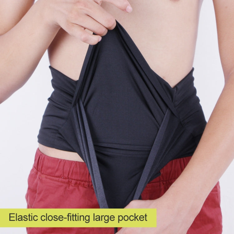 Personal Large-capacity Stretch Tablet Pockets Travel Anti-theft Bag Phone Bag,Size: S, Size: S
