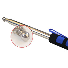Load image into Gallery viewer, 1.6M 7 Knots Telescopic Stainless Steel Rubber Sleeve Teaching Stick Guide Signal Flag, Random Color Delivery, 1.6M 7 Knots