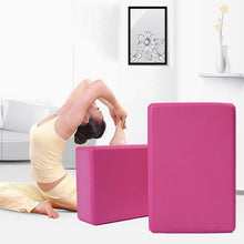 Load image into Gallery viewer, High Density Yoga Block Foam Brick Women Home Exercise Fitness Health Gym Practice Tool, Size:23*15*7.5cm