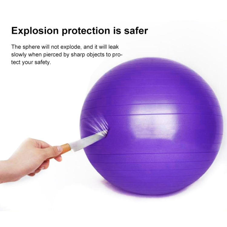 Thickening Explosion-proof Big Yoga Ball Sport Fitness Ball Environmental Pregnant Yoga Ball, Diameter: 75cm