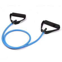 Load image into Gallery viewer, Fitness Exercise Resistance Bands Stretch Elastic Rope Workout Yoga Rally Muscle Training Exercise Rope, Size:5*10*1200mm, Random Color Delivery, Size:5*10*1200mm
