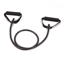 Load image into Gallery viewer, Fitness Exercise Resistance Bands Stretch Elastic Rope Workout Yoga Rally Muscle Training Exercise Rope, Size:5*10*1200mm, Random Color Delivery, Size:5*10*1200mm