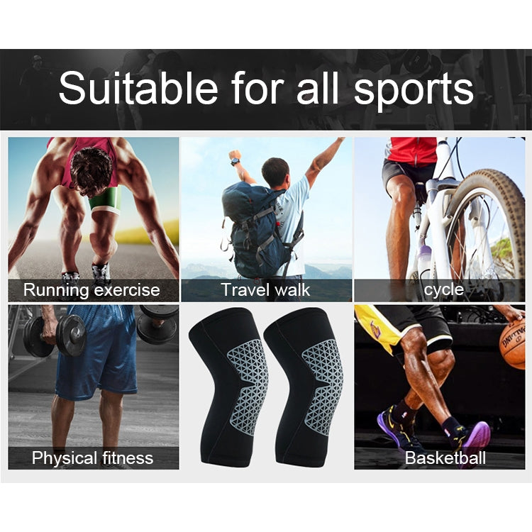 Outdoor Knee Leg Breathable Anti-collision Sports Protective Gear, Size: L