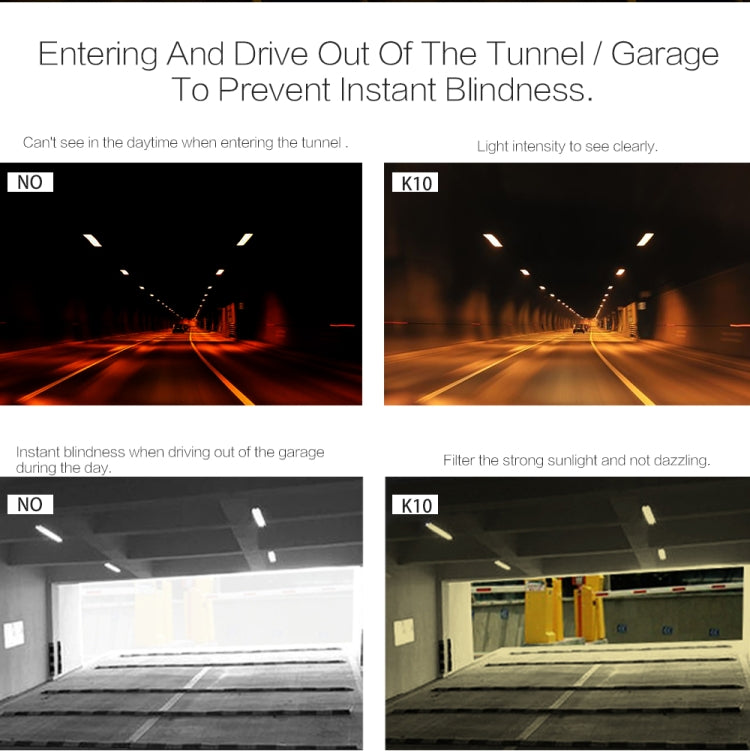 K10 Anti-glare LCD Automatically Adjust Goggles
