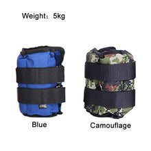 Load image into Gallery viewer, A Pair of Selling Fitness Loading Equipment Ankle Weights Gaiter Sandbags, Adjustable Invisible Running Sports Sandbags, Weight: 5kg