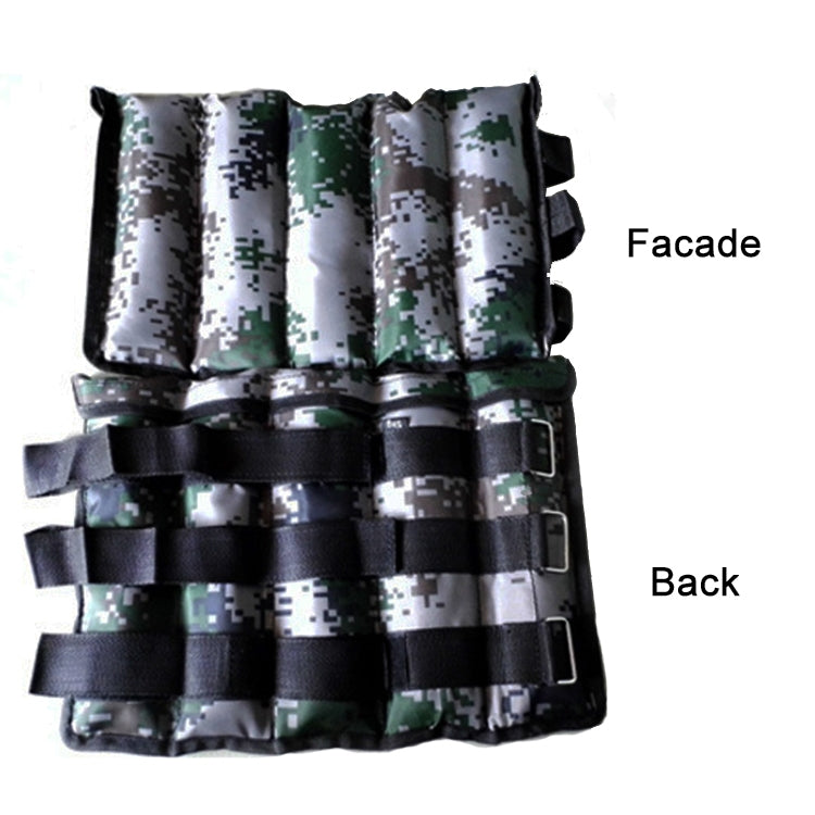 A Pair of Selling Fitness Loading Equipment Ankle Weights Gaiter Sandbags, Adjustable Invisible Running Sports Sandbags, Weight: 5kg