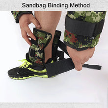 Load image into Gallery viewer, A Pair of Selling Fitness Loading Equipment Ankle Weights Gaiter Sandbags, Adjustable Invisible Running Sports Sandbags, Weight: 10kg