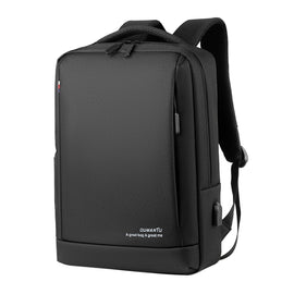 OUMANTU 9003 Business Laptop Bag Oxford Cloth Large Capacity Backpack with External USB Port