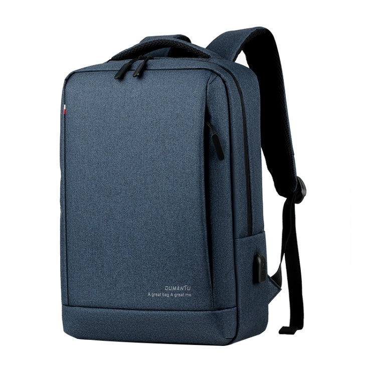 OUMANTU 9003 Business Laptop Bag Oxford Cloth Large Capacity Backpack with External USB Port