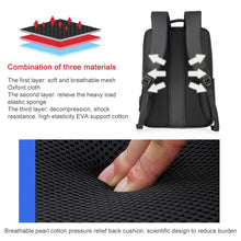 Load image into Gallery viewer, OUMANTU 9003 Business Laptop Bag Oxford Cloth Large Capacity Backpack with External USB Port