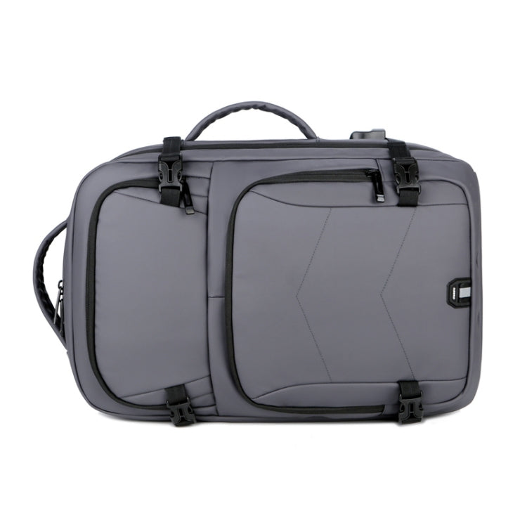 OUMANTU 2023 Large Capacity Waterproof Laptop Backpack Business Travel Shoulders Bag with External USB Charging Port