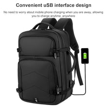 Load image into Gallery viewer, OUMANTU 2023 Large Capacity Waterproof Laptop Backpack Business Travel Shoulders Bag with External USB Charging Port