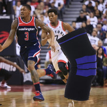 Load image into Gallery viewer, Outdoor Fitness Mountaineering Knit Protection Silicone Anti - collision Spring Support Sports Knee Protector, Size: XL