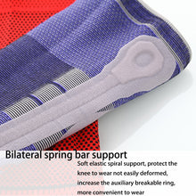 Load image into Gallery viewer, Outdoor Fitness Mountaineering Knit Protection Silicone Anti - collision Spring Support Sports Knee Protector, Size: XL, Size: XL
