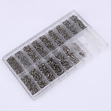 Load image into Gallery viewer, 1000 PCS Watch Sunglass Spectacles Screws Nut Repair Kit With a Screwdriver, Sunglass Spectacles Screws