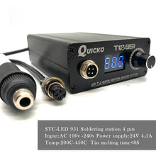 Load image into Gallery viewer, MINI T12-951 LED Soldering Station Electronic Welding Iron Portable Welding Tool, T12-951