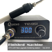Load image into Gallery viewer, MINI T12-951 LED Soldering Station Electronic Welding Iron Portable Welding Tool, T12-951