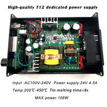 Load image into Gallery viewer, MINI T12-951 LED Soldering Station Electronic Welding Iron Portable Welding Tool, T12-951