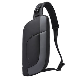 Bange BG-7312 Men Microfiber Leather Crossbody Chest Bag, Size: 35 x 16 x 4cm