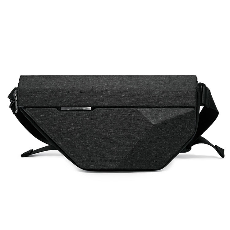 Bange BG-7502 Men Pyramid Hard Shell Waterproof Crossbody Chest Bag, Size: 35 x 18 x 5cm