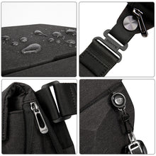 Load image into Gallery viewer, Bange BG-7502 Men Pyramid Hard Shell Waterproof Crossbody Chest Bag, Size: 35 x 18 x 5cm