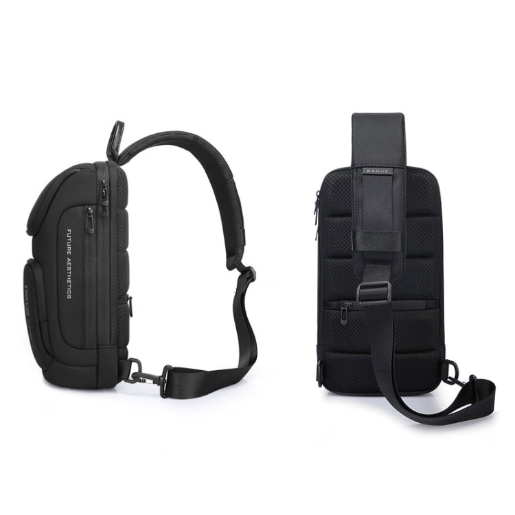 Bange BG-7565 Men Oxford Cloth Waterproof Anti-theft Crossbody Chest Bag, Size: 34 x 17.5 x 11cm