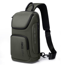 Load image into Gallery viewer, Bange BG-7565 Men Oxford Cloth Waterproof Anti-theft Crossbody Chest Bag, Size: 34 x 17.5 x 11cm