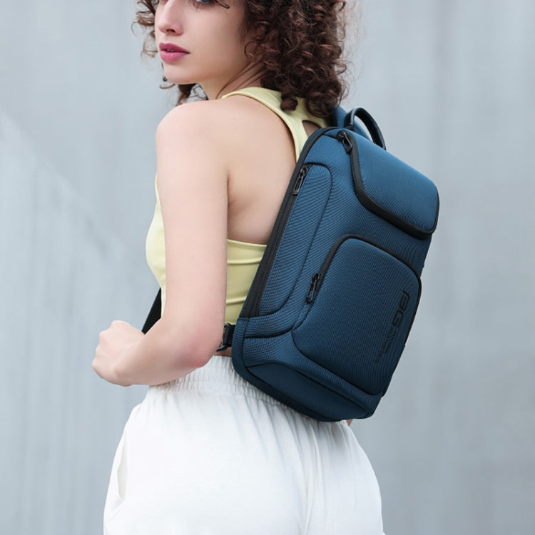 Bange BG-7565 Men Oxford Cloth Waterproof Anti-theft Crossbody Chest Bag, Size: 34 x 17.5 x 11cm