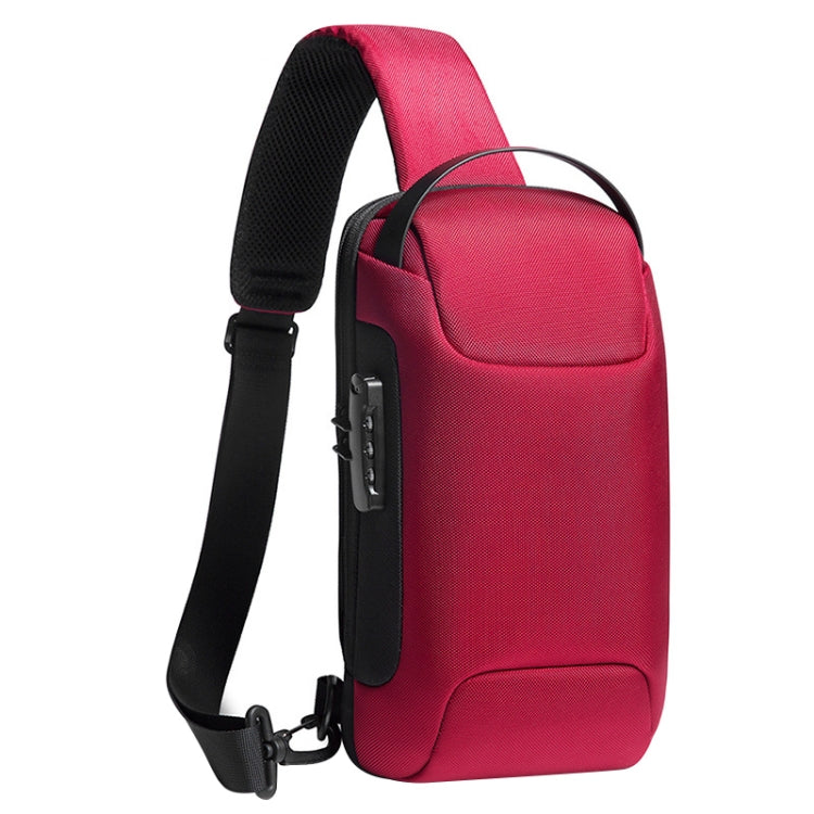 Bange BG-22085 Men Oxford Cloth Waterproof Anti-theft Crossbody Chest Bag, Size: 34 x 18 x 10cm