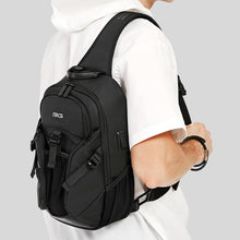 Load image into Gallery viewer, Bange BG-77120 Men Waterproof Crossbody Chest Bag with USB Port, Size: 36 x 22 x 10cm