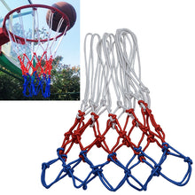 Load image into Gallery viewer, Regular Edition Polyester Rope Basketball Frame Net (White Red Blue)