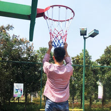 Load image into Gallery viewer, Regular Edition Polyester Rope Basketball Frame Net (White Red Blue)