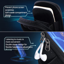 Load image into Gallery viewer, Neoprene Sports Armband Waterproof Phone Bag for Smartphones 5-6 inch