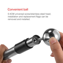 Load image into Gallery viewer, 10 PCS 3M 3 Knots Multi-function Telescopic Stainless Steel Teaching Stick Guide Flagpole Signal Flag