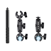 Load image into Gallery viewer, Motorcycle Dual-headsCrab &amp; Single Heads Clamps Handlebar Fixed Mount Selfie Stick, Dual-heads Crab &amp; Single Heads Crab