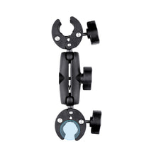Load image into Gallery viewer, Motorcycle Dualheads Crab Clamp Handlebar Fixed Mount Holder, Dualheads Crab