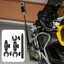 Load image into Gallery viewer, Motorcycle Dualheads Crab Clamp Handlebar Fixed Mount Holder, Dualheads Crab
