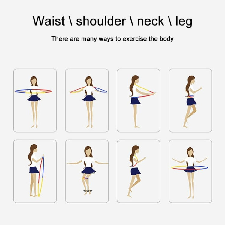 Adult Slimming Circle Waist Trimmer Workout Fitness Exercise Coil Flexible Soft Spring Fitness Circles, 1.55kg / 55cm