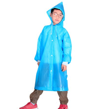 Load image into Gallery viewer, Outdoor Mountaineering Eva Thickened Children Fashion Raincoat Average Size